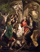 El Greco The Adoratin of the Shepherds oil on canvas